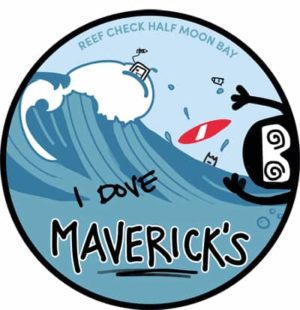 I dove Maverick's sticker